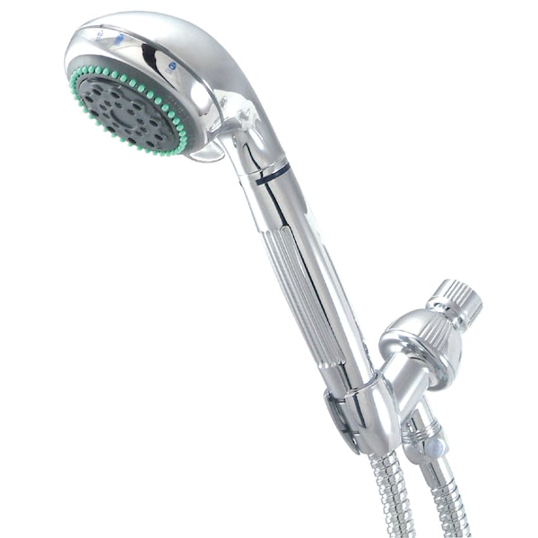 Hand Shower, Polished Chrome, Shower Arm Mount